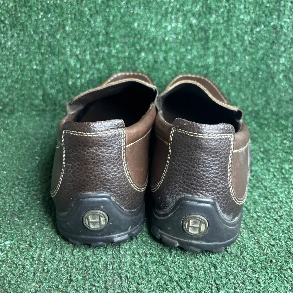 Cole Haan Tucker Venetian Leather Driver Moccasin Loafers Brown Mens Size 12 M